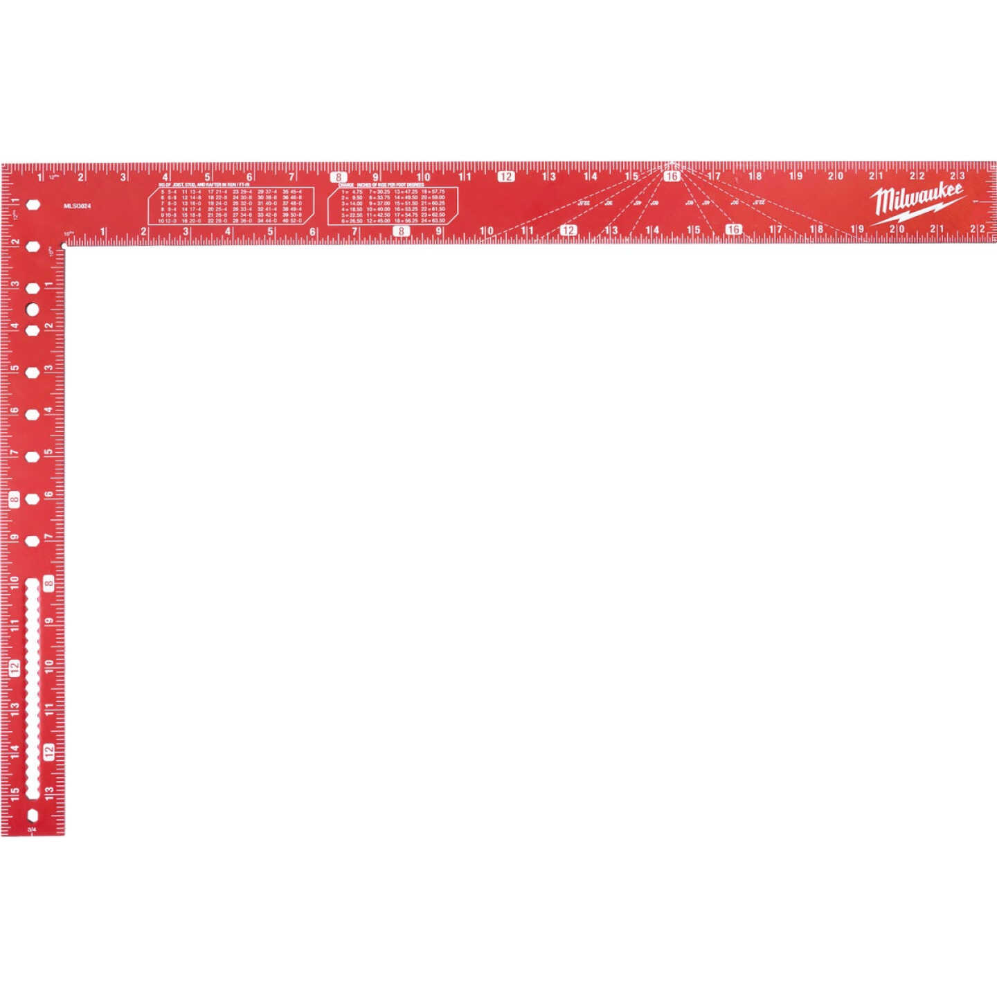 Milwaukee 16 In. x 24 In. Aluminum Carpenter's Square Image 1