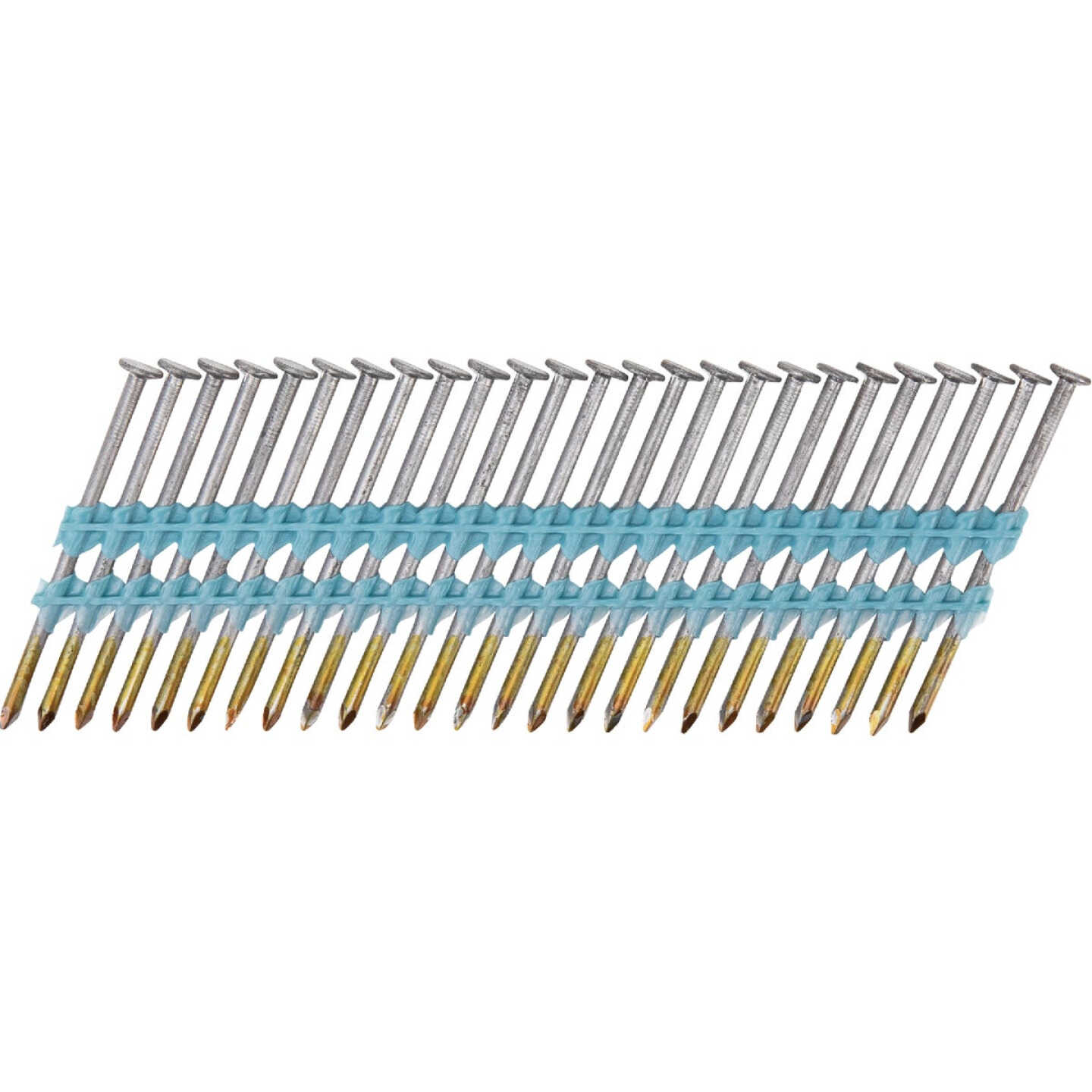 Pro-Fit 2-3/8 In. x 0.113 In. 21 Degree Plastic Strip Round Head Brite Framing Stick Nails (1000 Ct.) Image 1