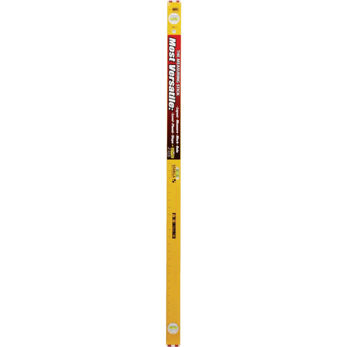 Stabila Measuring Stick 48 In. Aluminum Box Level Image 2