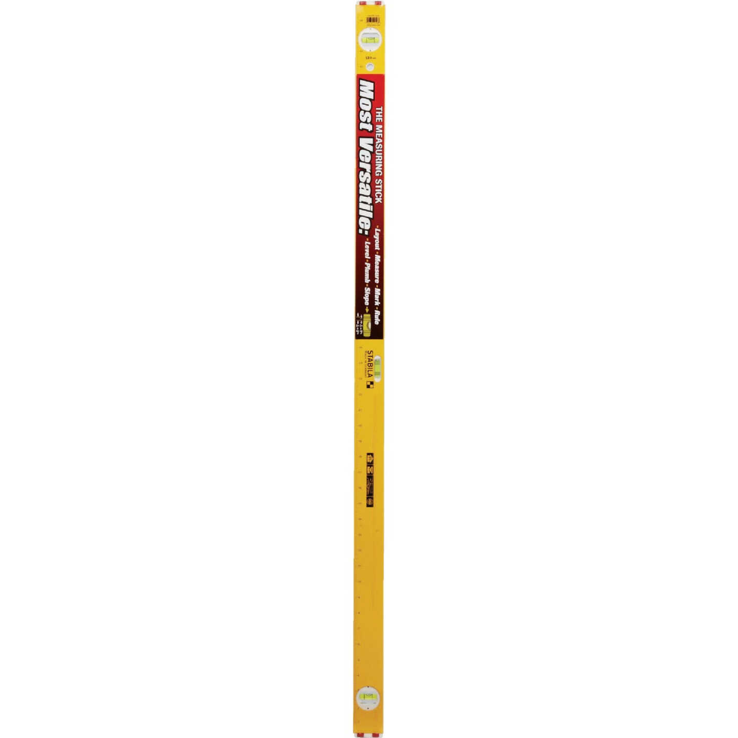 Stabila Measuring Stick 48 In. Aluminum Box Level Image 2
