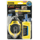 Stanley FatMax 100 Ft. Chalk Line Reel and Chalk with Marker, Blue Image 2
