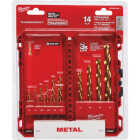 Milwaukee THUNDERBOLT 14-Piece Titanium Drill Bit Set, 1/16 In. thru 1/2 In. Image 4