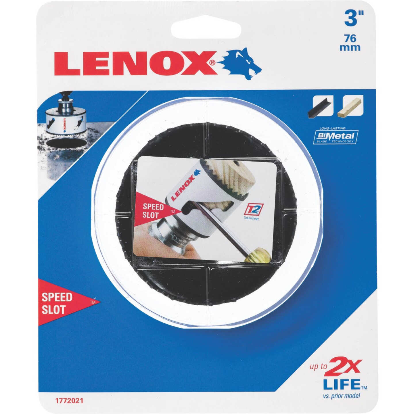 Lenox Speed Slot 3 In. Bi-Metal Hole Saw Image 2