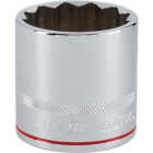 Channellock 1/2 In. Drive 1-1/2 In. 12-Point Shallow Standard Socket Image 1