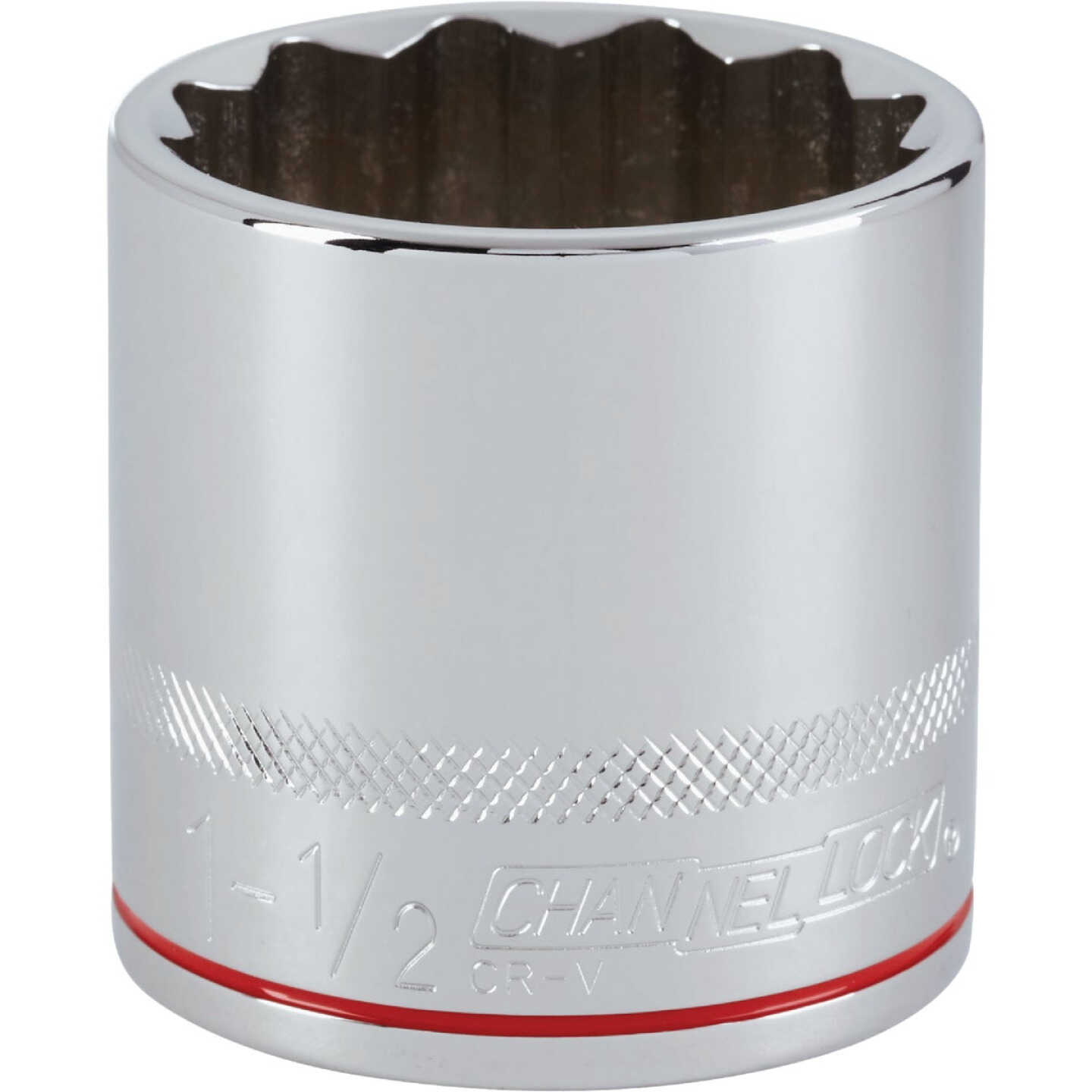 Channellock 1/2 In. Drive 1-1/2 In. 12-Point Shallow Standard Socket Image 1