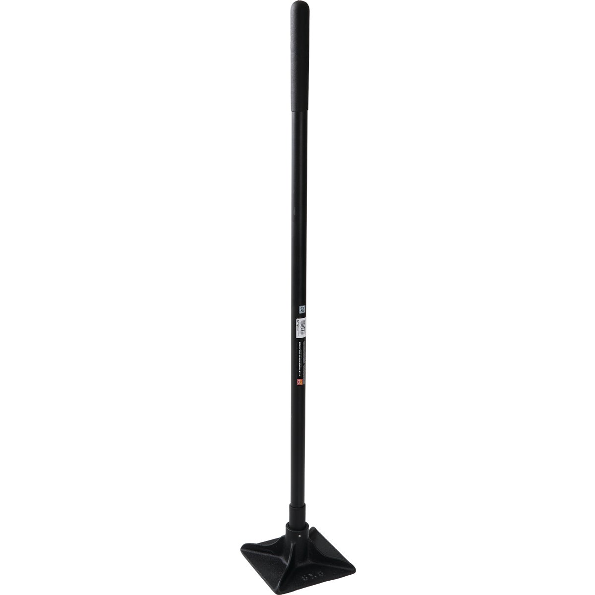 Do it Best 8 In. x 8 In. Tamper with 48 In. Steel Handle