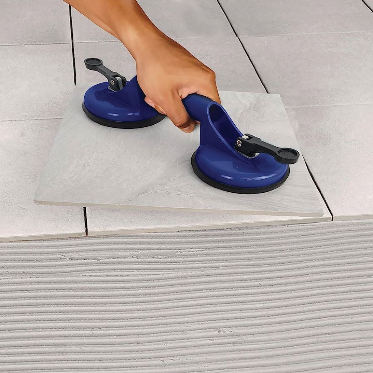 QEP Double Suction Cup Portable Handle Image 2