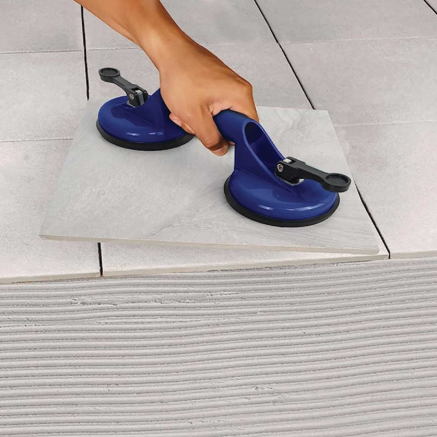 QEP Double Suction Cup Portable Handle Image 2