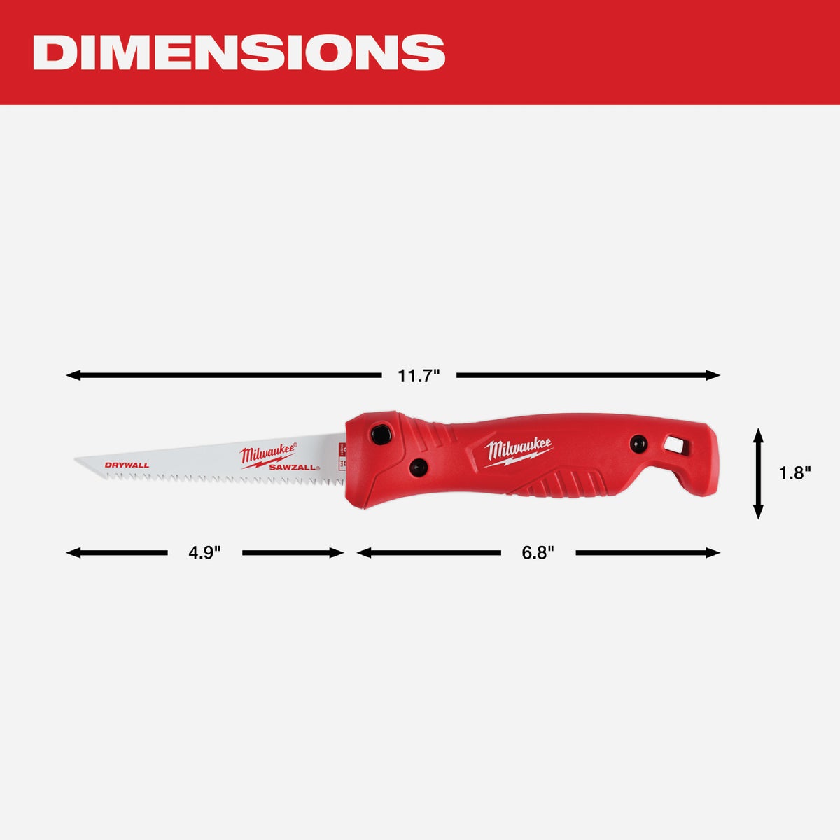 Milwaukee 6 In. Folding Jab Saw Image 2