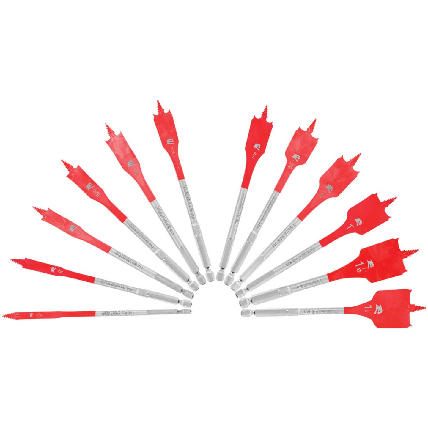 Diablo SPEEDemon Spade Bit Set (12-Piece) Image 1