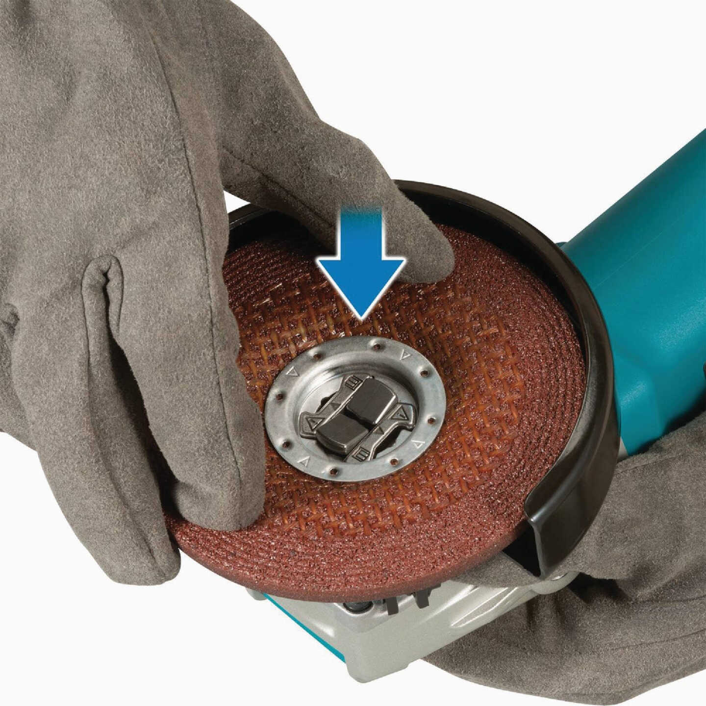 Makita 4-1/2 In. 7.5-Amp X-LOCK Angle Grinder with Lock On Image 9