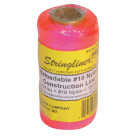 Stringliner 250 Ft. Fluorescent Pink Braided Nylon Mason Line Image 1