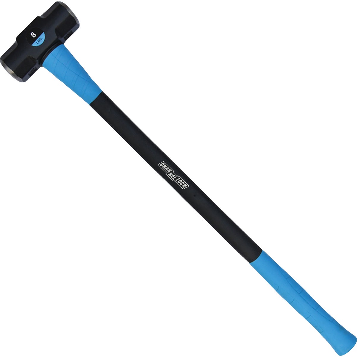 Channellock 8 Lb. Double-Faced Sledge Hammer with 34 In. Fiberglass Handle Image 3