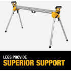 DEWALT Heavy Duty Miter Saw Stand Image 4