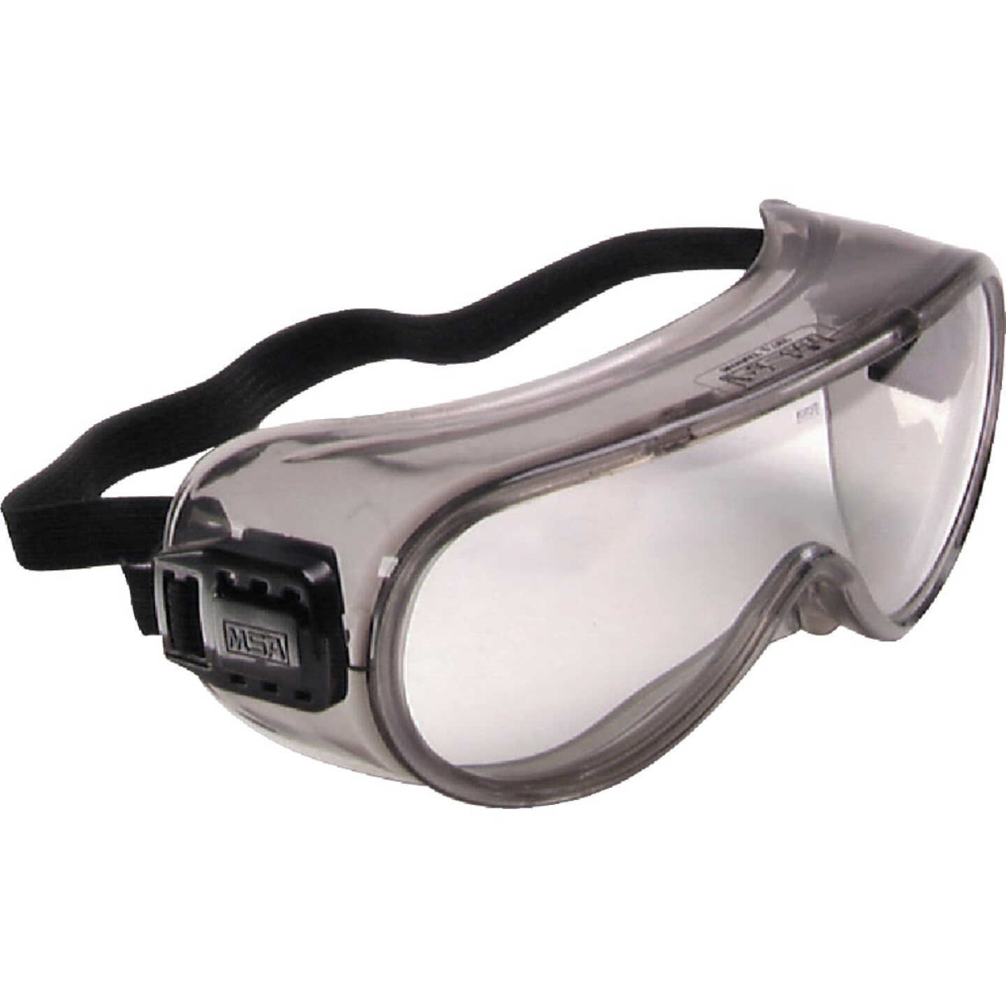 Safety Works Pro Safety Gray Tint Frame Safety Goggles with Anti-Fog Clear Lenses Image 1