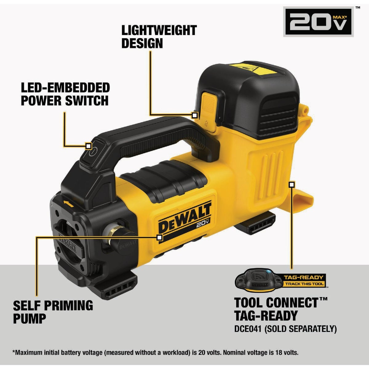DEWALT 20V MAX Transfer Pump (Tool Only) Image 2