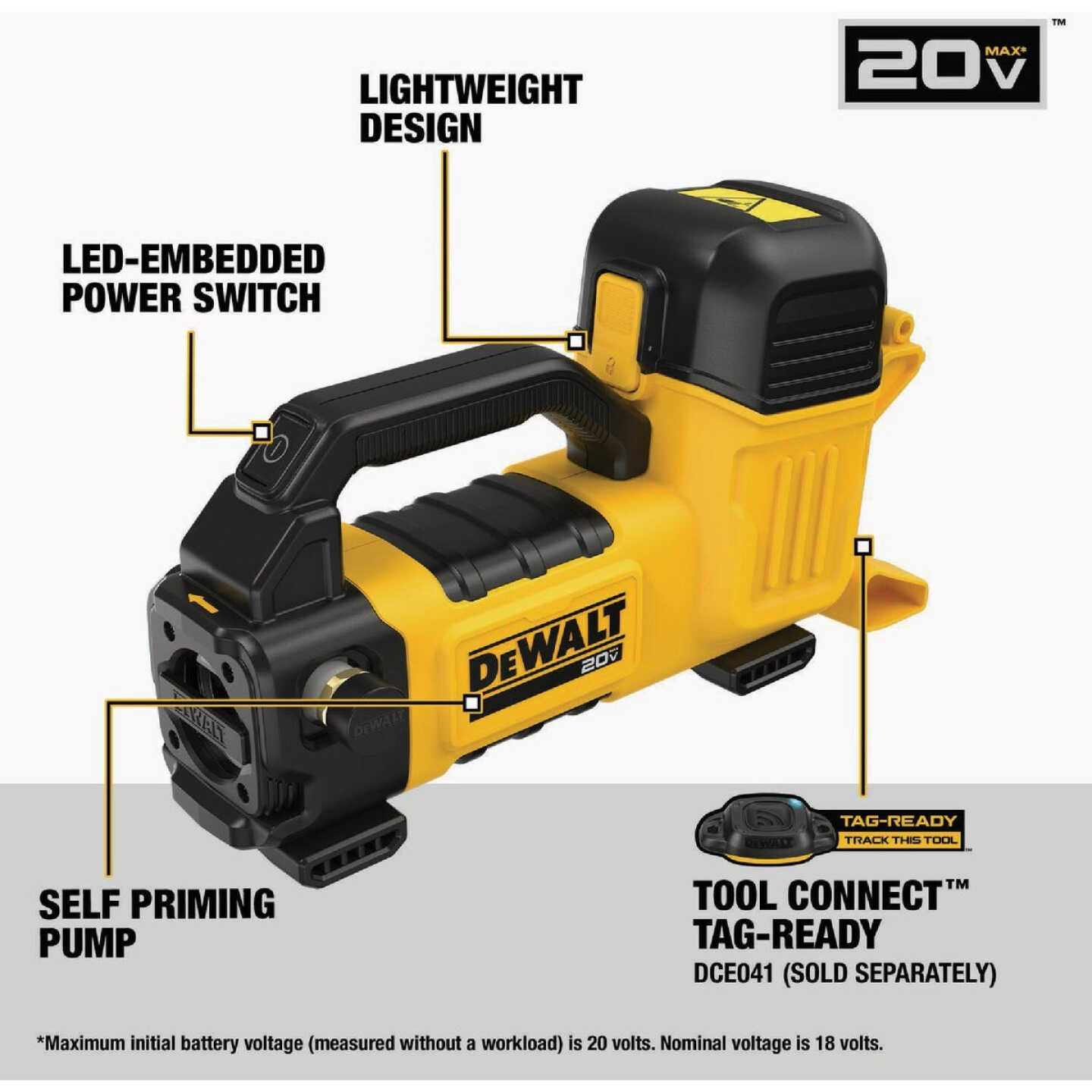 DEWALT 20V MAX Transfer Pump (Tool Only) Image 2