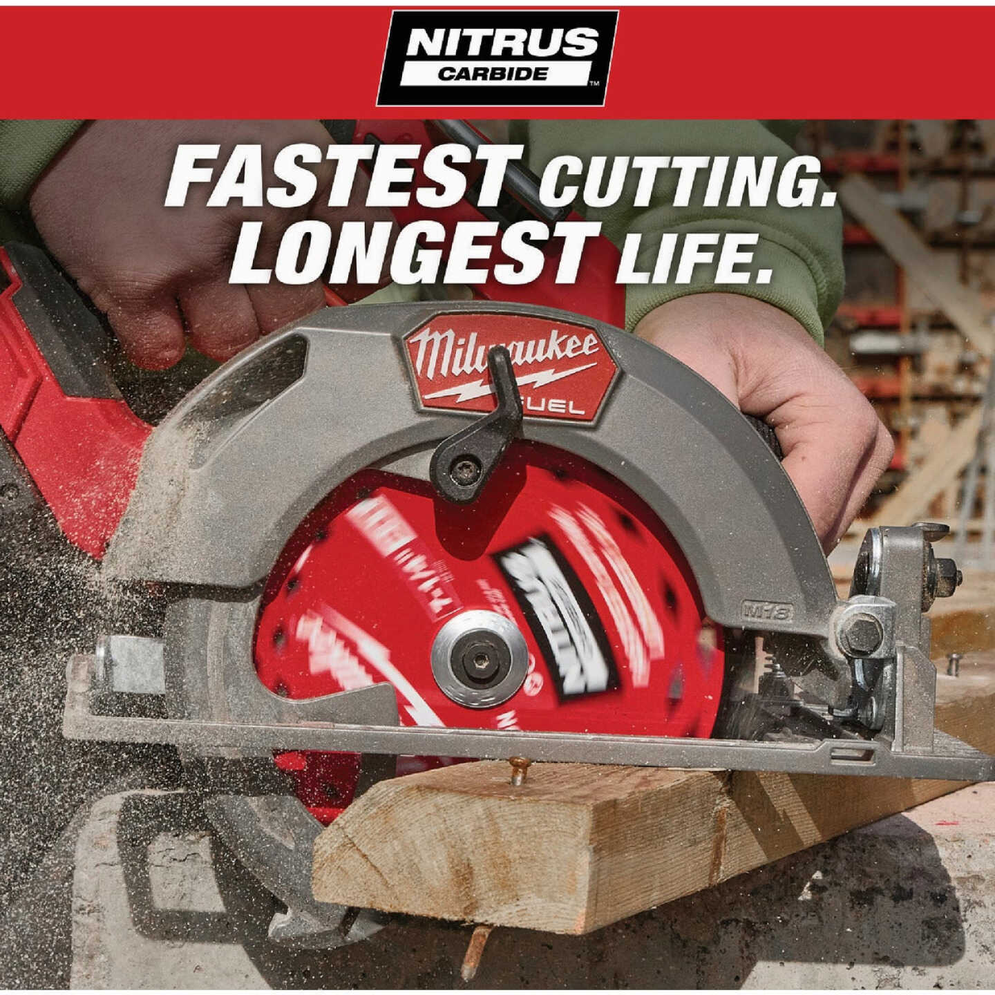 Milwaukee NITRUS 7-1/4 In. 24-Tooth Framing/Demolition Circular Saw Blade (10-Pack) Image 2
