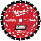 Milwaukee NITRUS 7-1/4 In. 24-Tooth Framing/Demolition Circular Saw Blade (10-Pack) Image 1