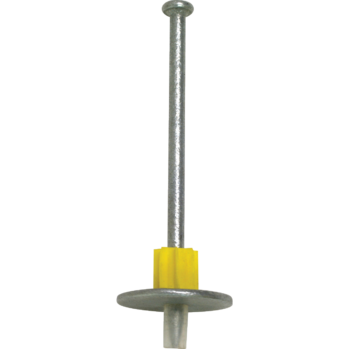 PDPAWL.157 in. x 2-1/2 in. Mechanically Galvanized Powder-Actuated Pin w/ 1 in. Washer (100-Qty)
