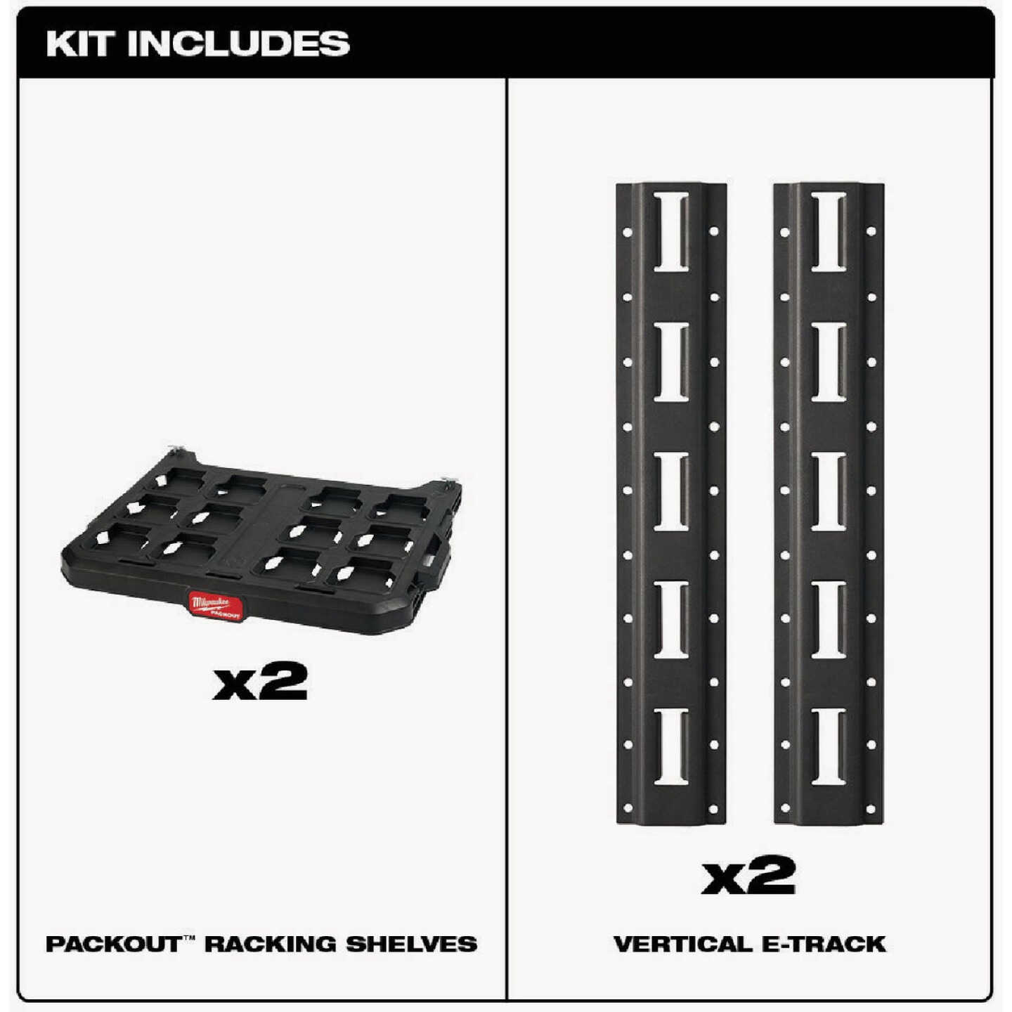Milwaukee PACKOUT Racking Kit Image 2