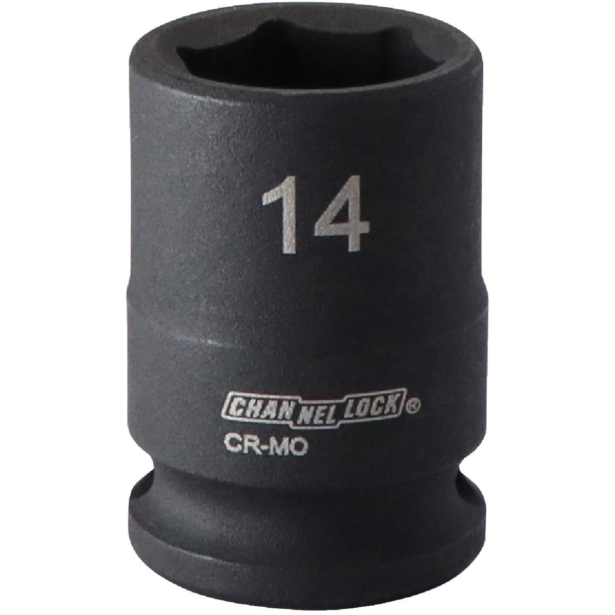 Channellock 3/8 In. Drive 14 mm 6-Point Shallow Metric Impact Socket Image 1