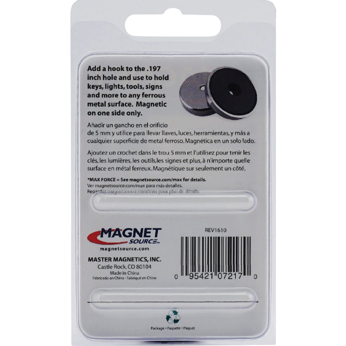 Master Magnetics 2 in. 25 Lb. Magnetic Base Image 5