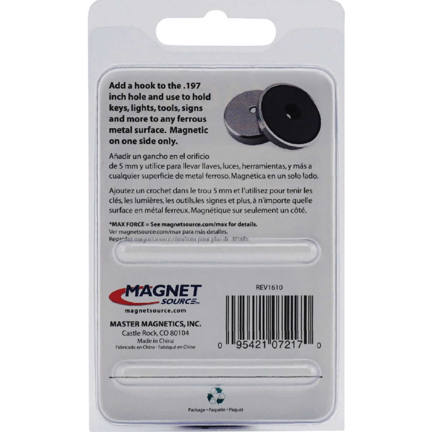 Master Magnetics 2 in. 25 Lb. Magnetic Base Image 5
