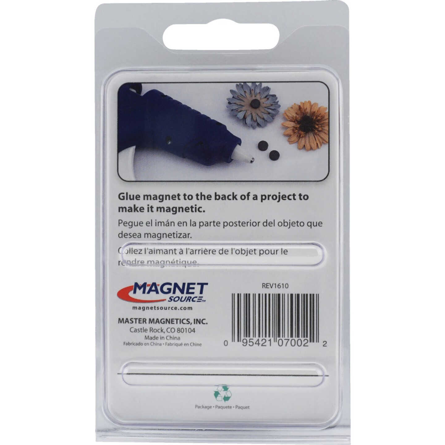 Master Magnetics 1/2 in. Multi-Pole Ceramic Magnetic Disc (10-Pack) Image 6