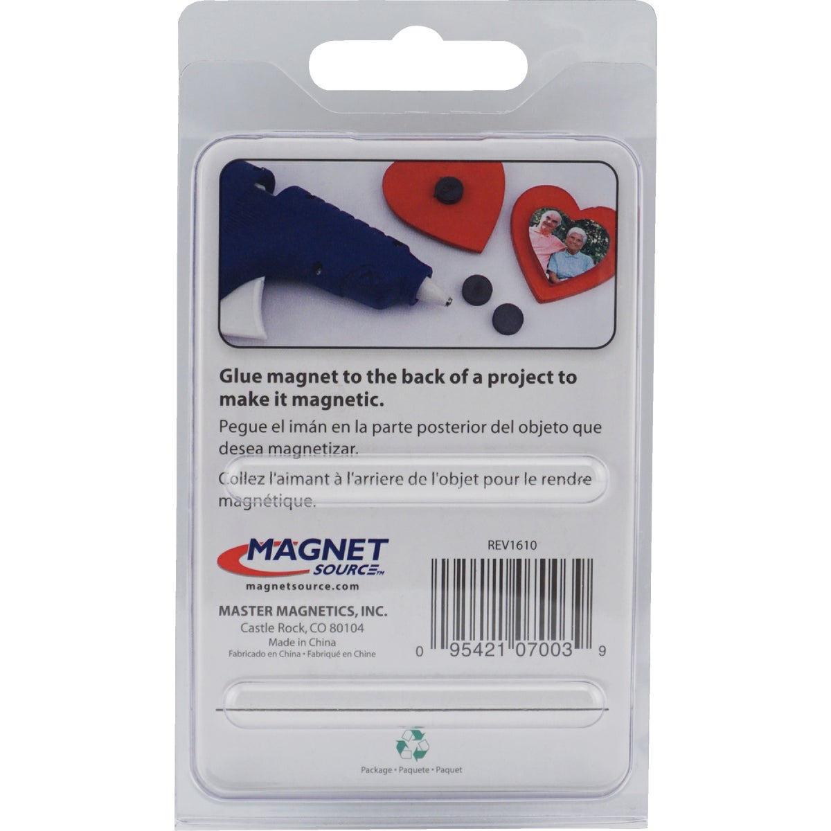 Master Magnetics 3/4 in. Ceramic Magnetic Discs (8-Pack) Image 7