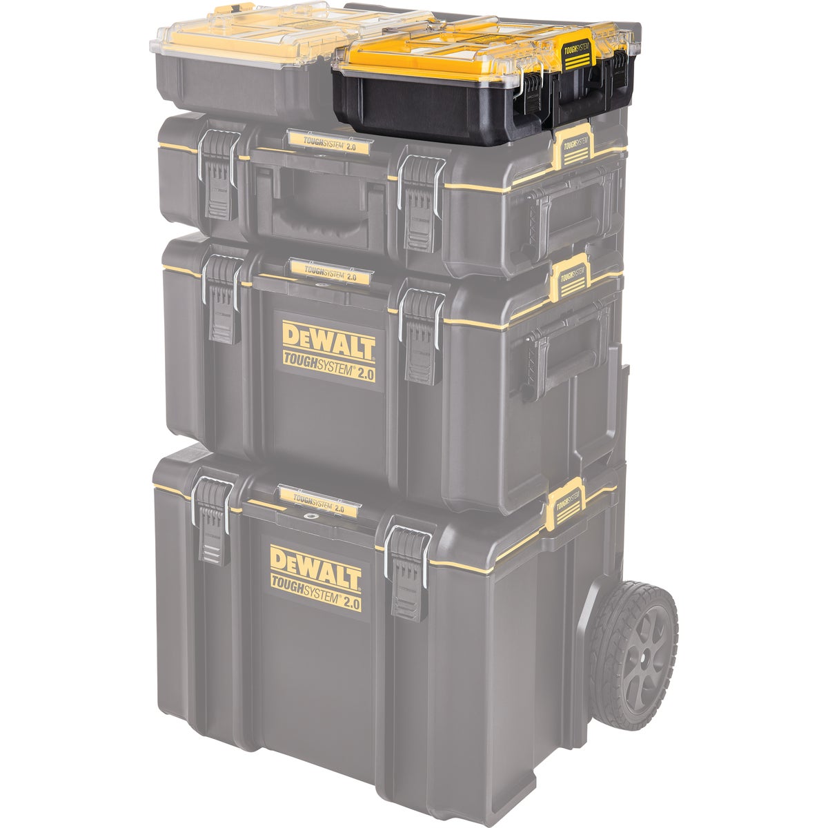 DEWALT ToughSystem 2.0 Deep Compact Toolbox Organizer Image 3