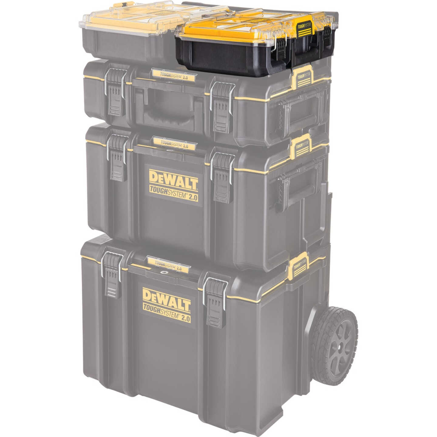 DEWALT ToughSystem 2.0 Deep Compact Toolbox Organizer Image 3
