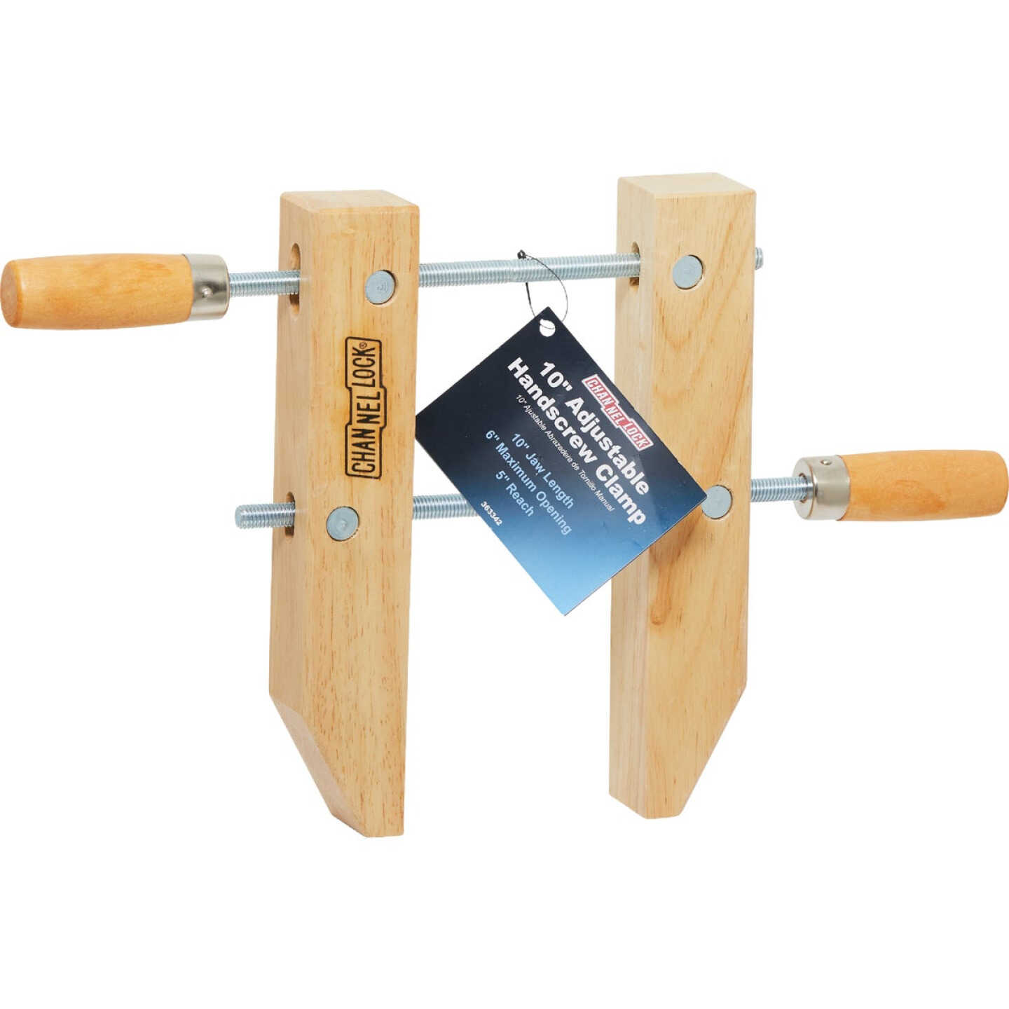Channellock 10 In. Adjustable Hand Screw Clamp Image 3