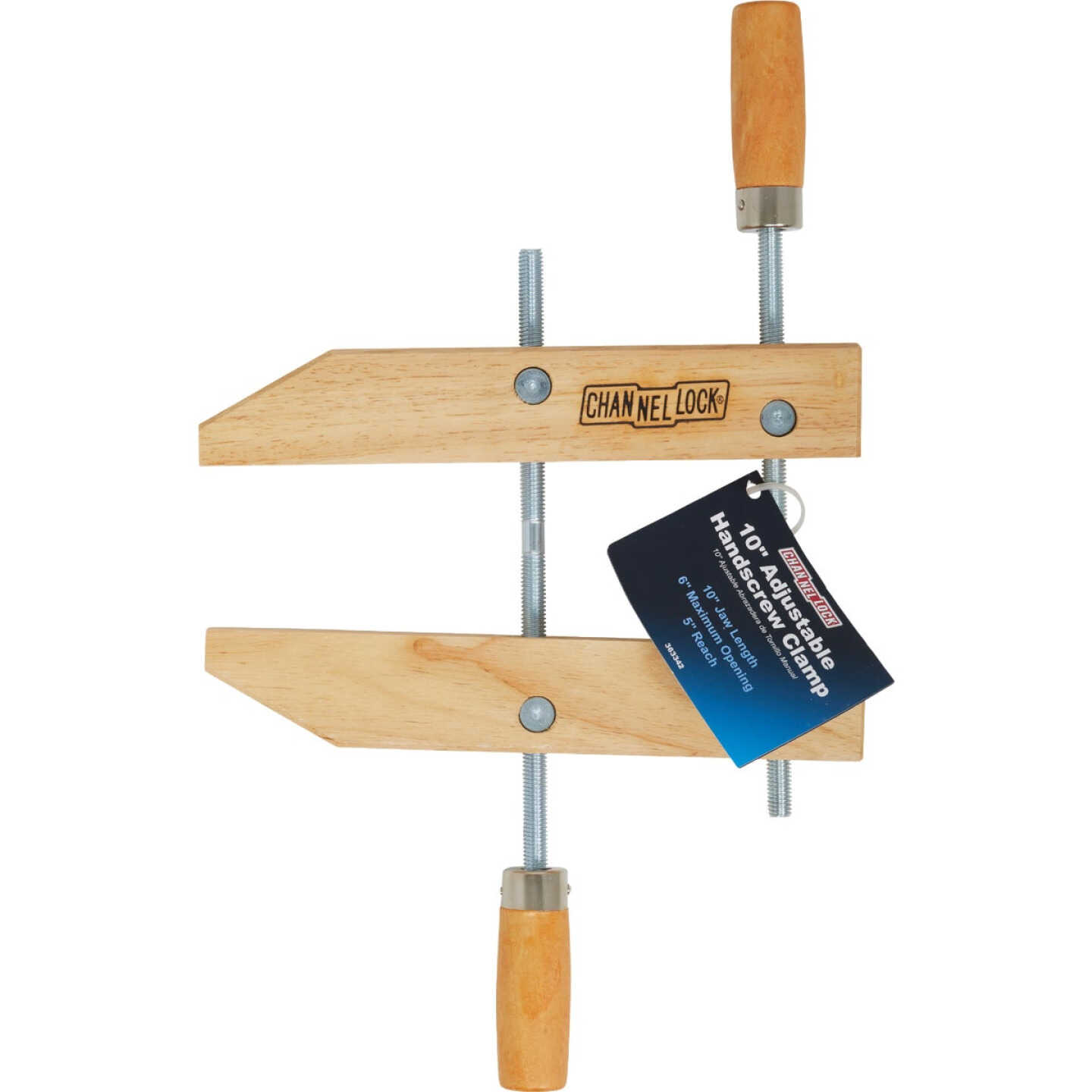 Channellock 10 In. Adjustable Hand Screw Clamp Image 2