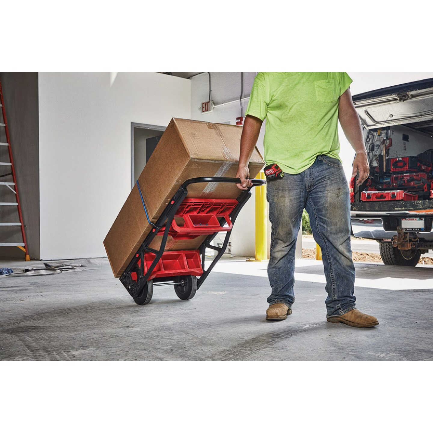 Milwaukee PACKOUT 400 Lb. Capacity Hand Truck Image 4