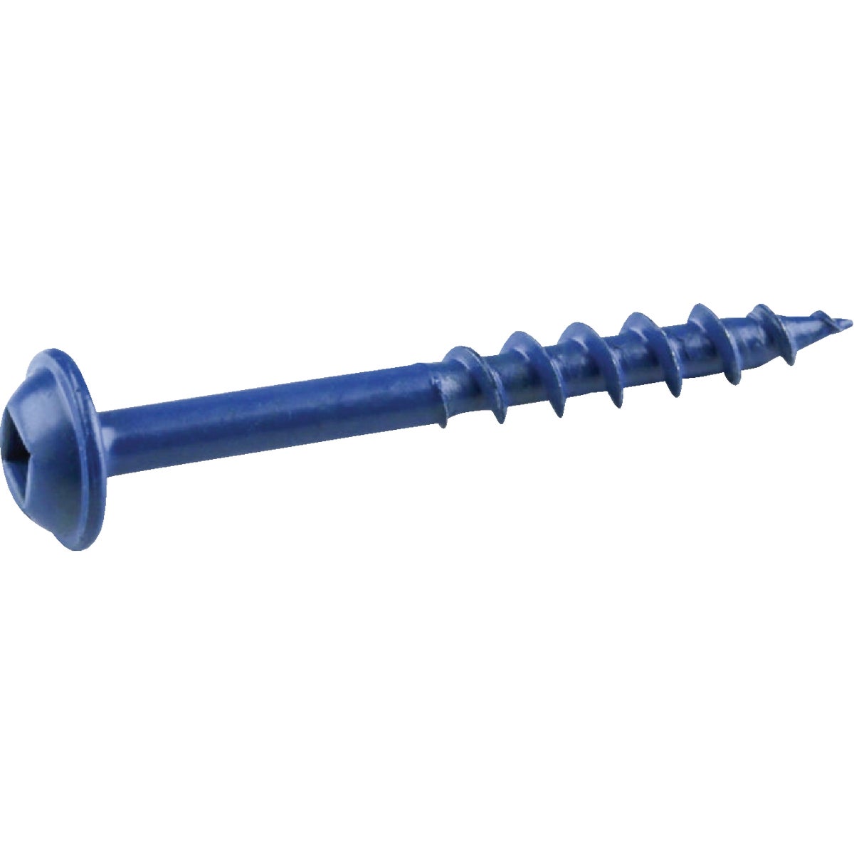 Kreg Blue-Kote #8 x 1-1/2 In. Square Coarse Thread Maxi-Loc Head Pocket-Hole Screw (100 Ct.) Image 1