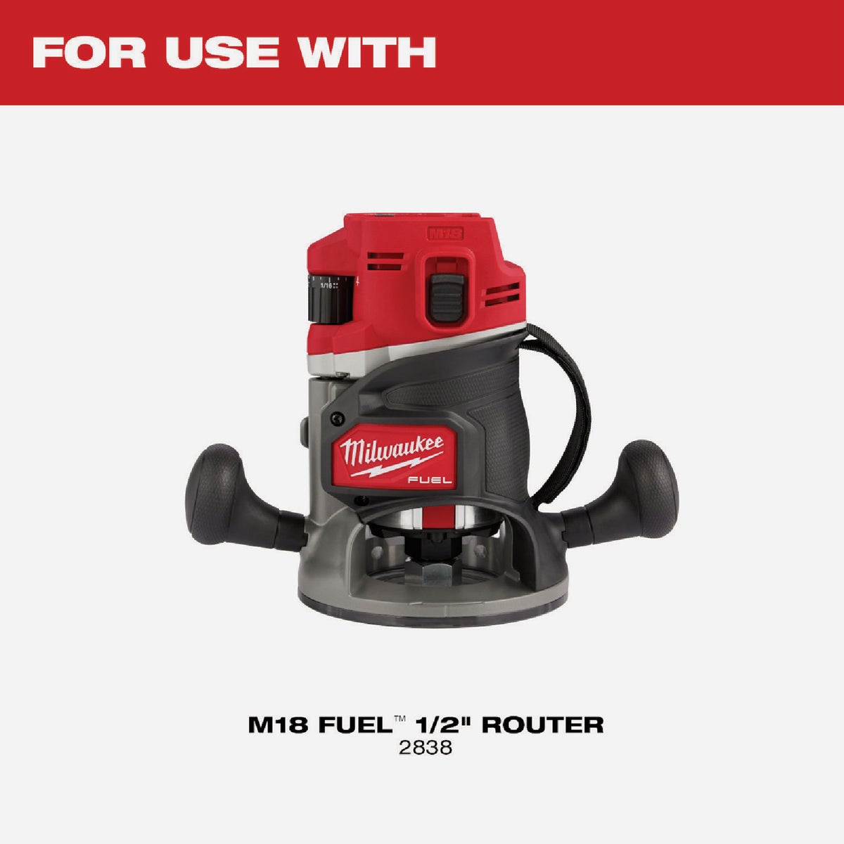 Milwaukee 1/2 In. Router Plunge Base Image 3