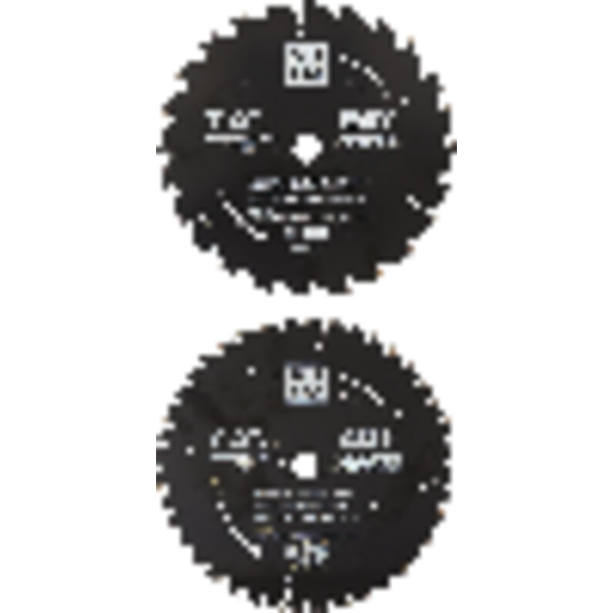 Do it Best 7-1/4 In. 24 & 40-Tooth Circular Saw Blade Set (2-Piece) Image 2