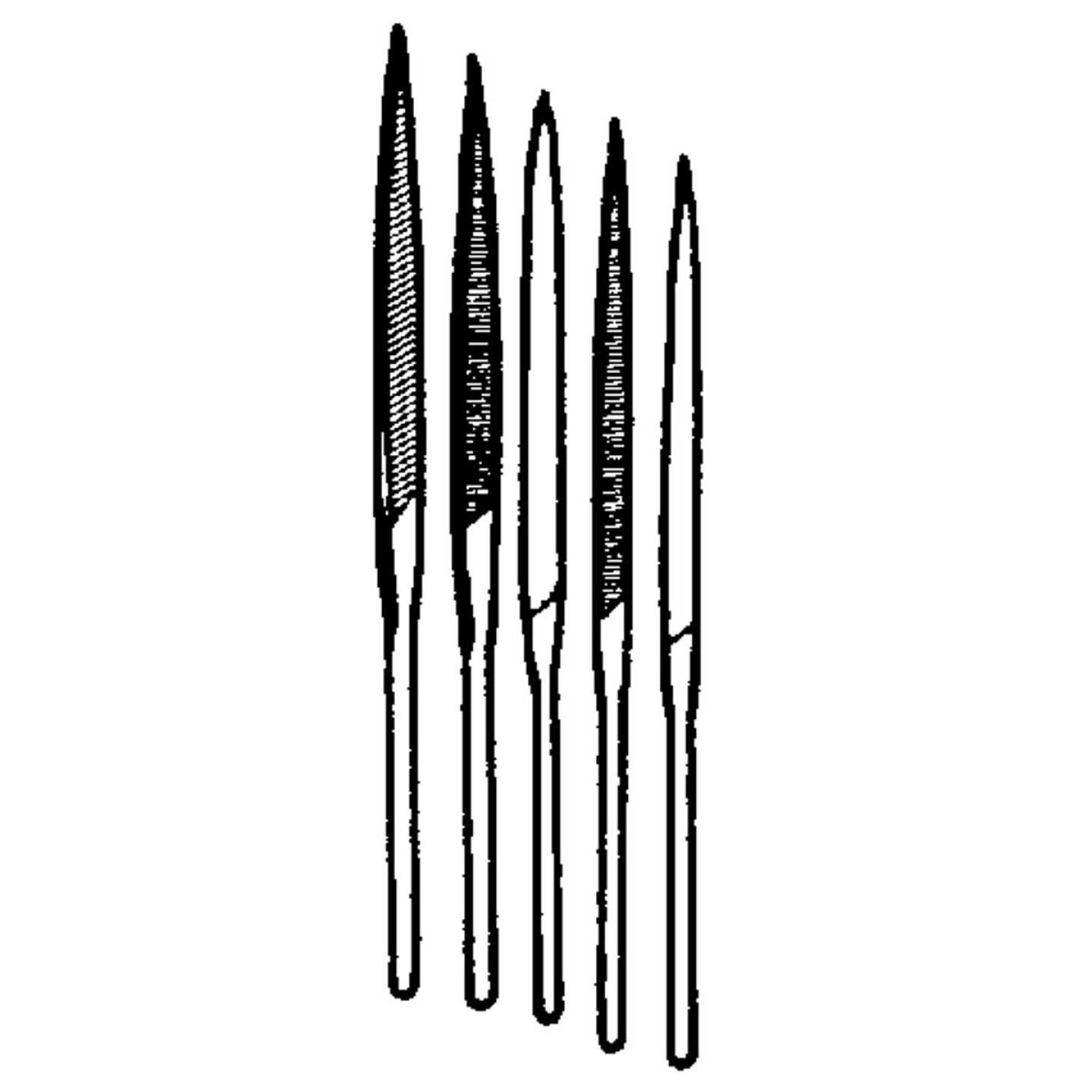 Great Neck Needle File Set (6-Piece) Image 1