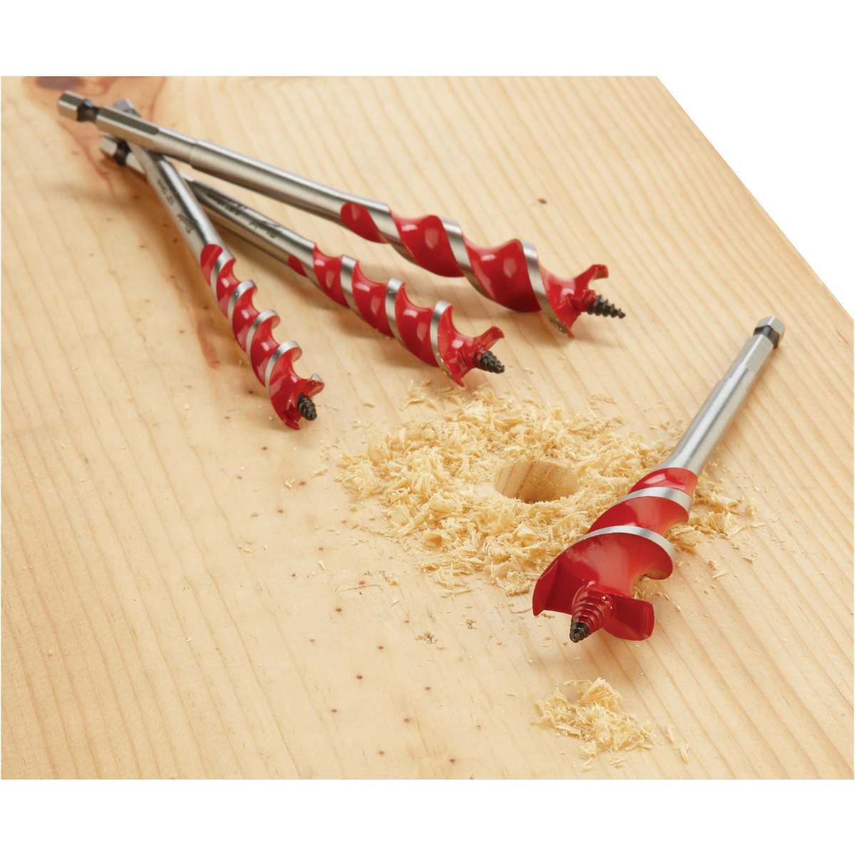 Milwaukee SPEED FEED 4-Piece Auger Bit Set Image 3