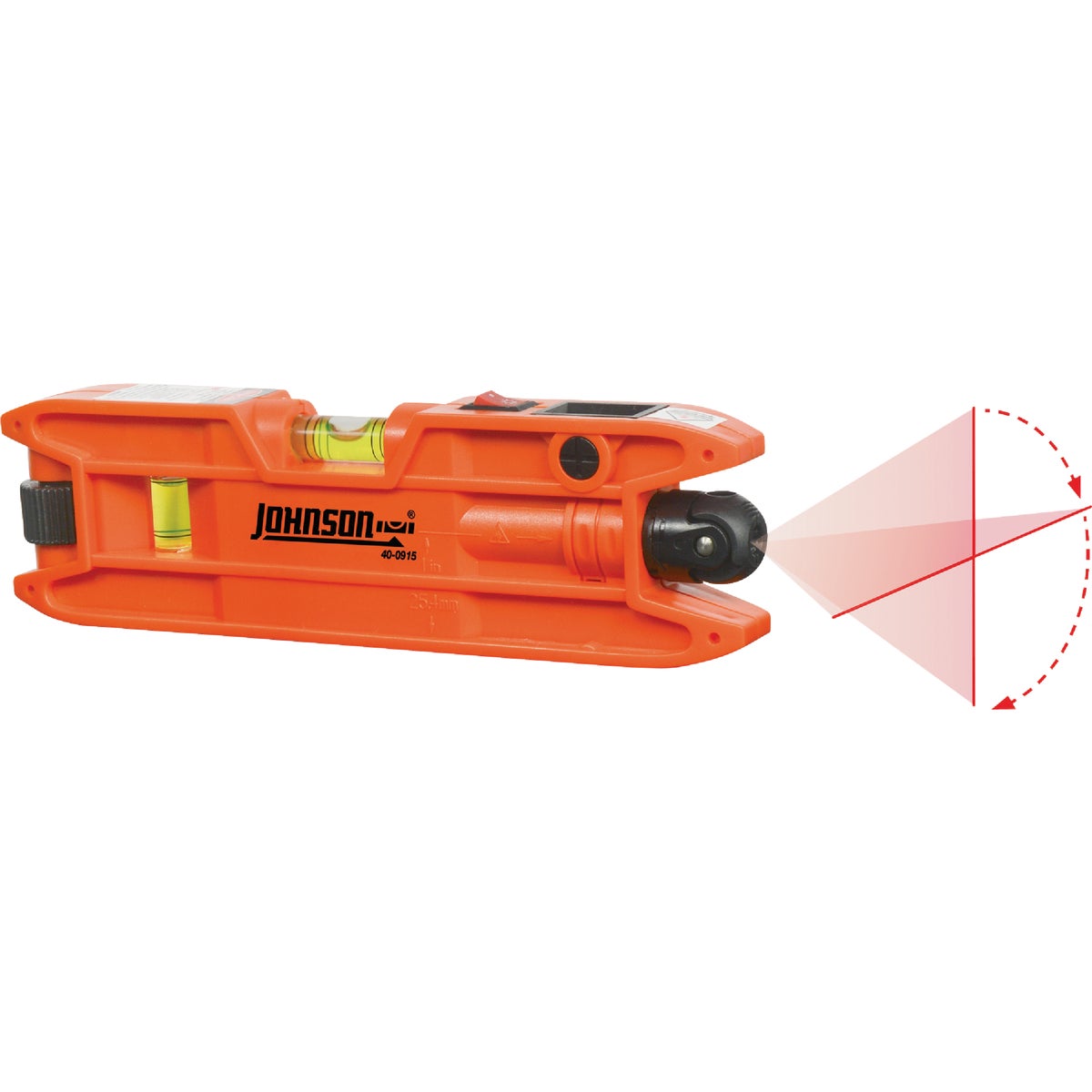 Johnson Level 100 Ft. Manual-Leveling Magnetic Torpedo Laser Level Image 2