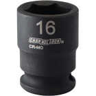Channellock 3/8 In. Drive 16 mm 6-Point Shallow Metric Impact Socket Image 1