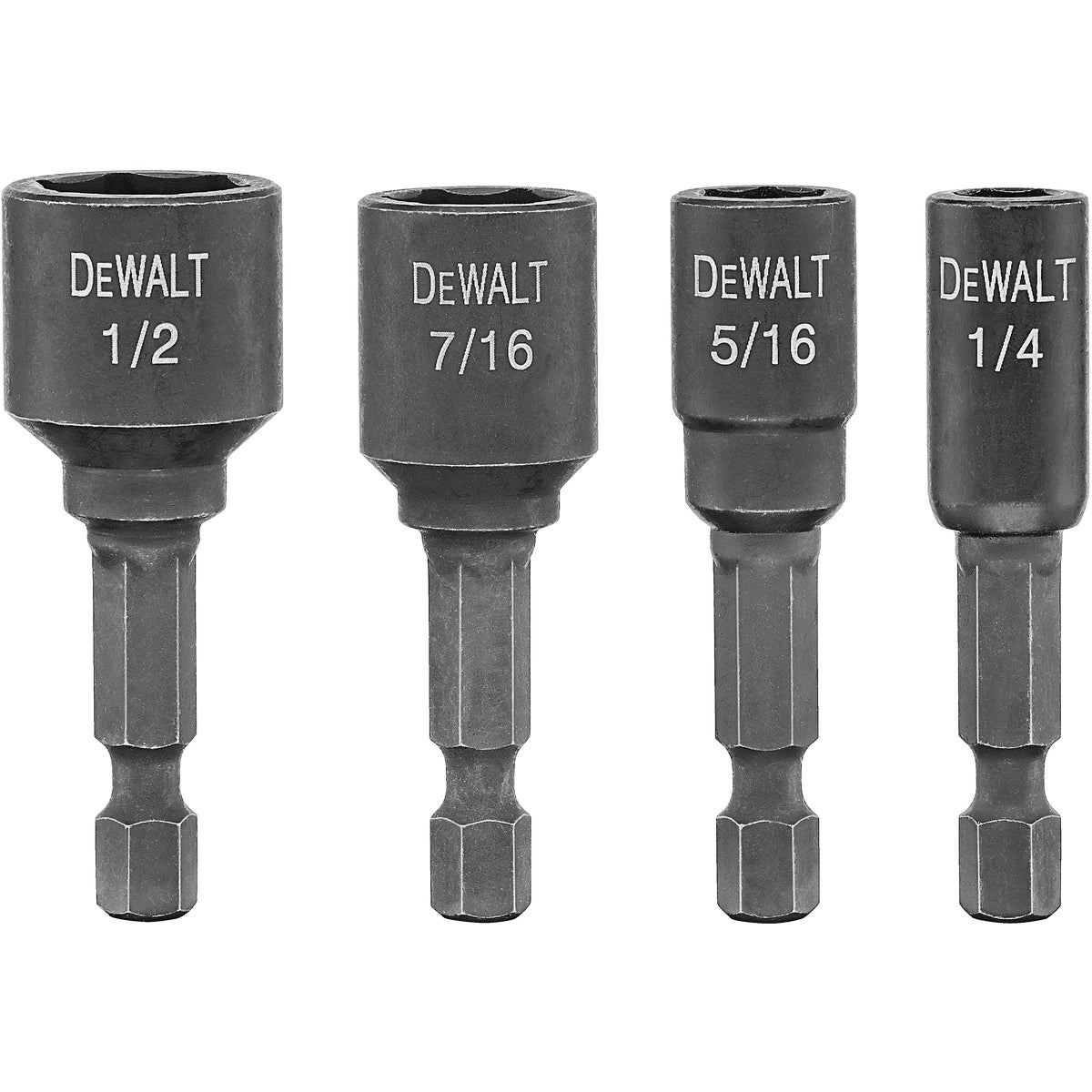 DEWALT Impact Ready 5-Piece Magnetic Nutdriver Bit Set Image 2