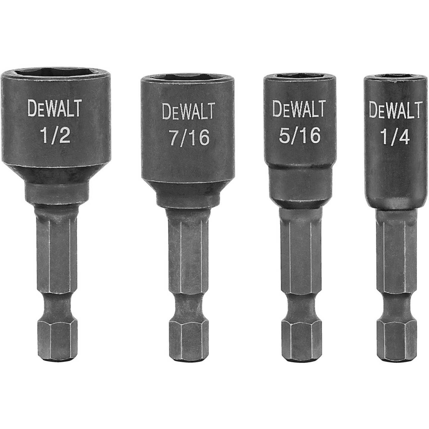 DEWALT Impact Ready 5-Piece Magnetic Nutdriver Bit Set Image 2