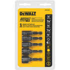 DEWALT Impact Ready 5-Piece Magnetic Nutdriver Bit Set Image 1
