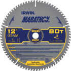 Irwin Marathon 12 In. 80-Tooth Trim/Finish Circular Saw Blade Image 1