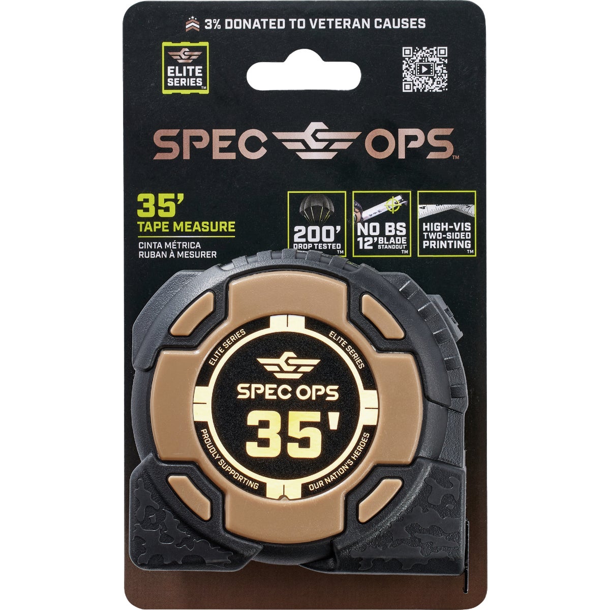 Spec Ops Elite Series 35 Ft. Tape Measure Image 2