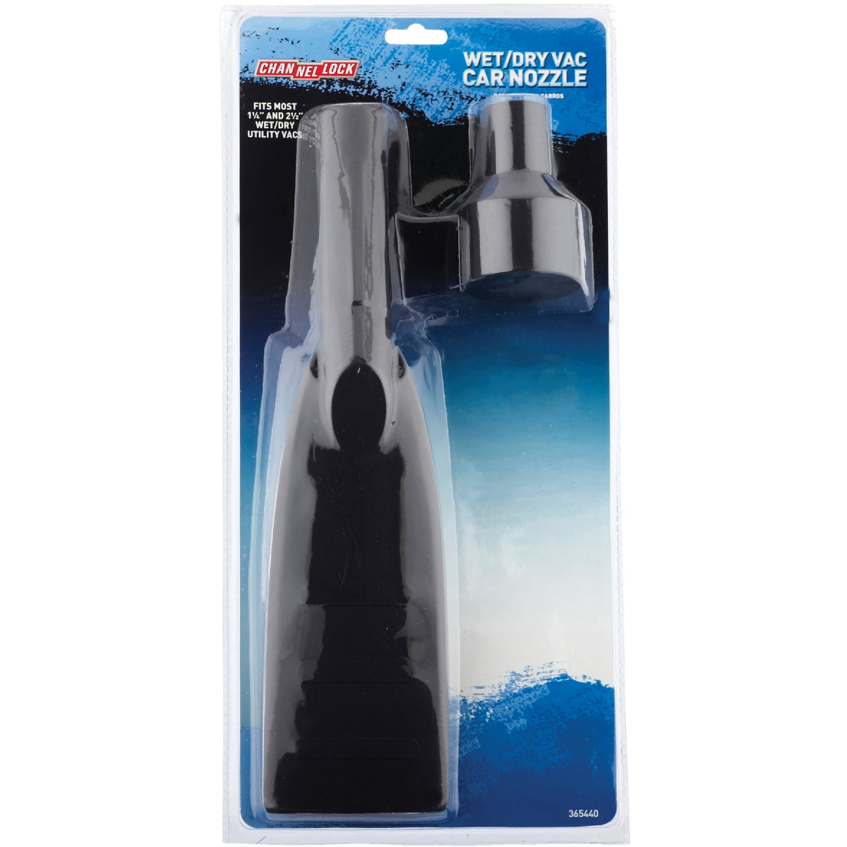 Channellock 14 In. Black Plastic Car Claw Vacuum Nozzle Image 2