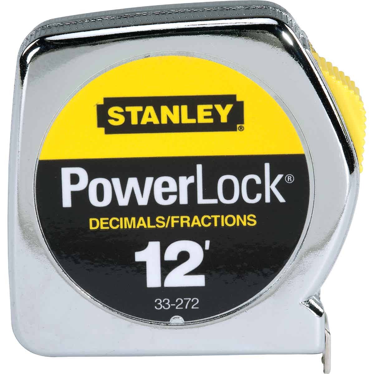 Stanley PowerLock 12 Ft. Fractional/Decimal Engineer's Tape Measure Image 3