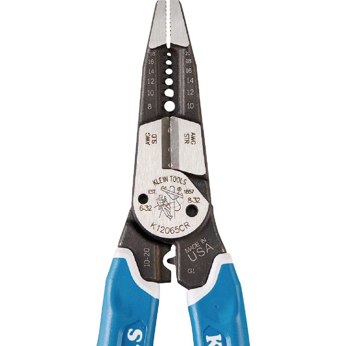 Klein-Kurve 8 In. Heavy-Duty Wire Stripper/Crimper Multi Tool Image 6